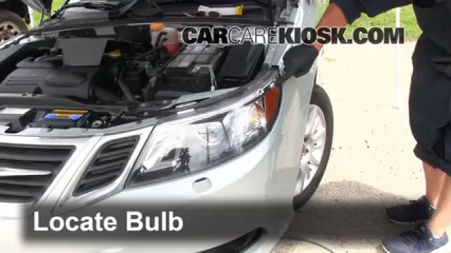 2010 Saab 9-3 2.0T 2.0L 4 Cyl. Turbo Sedan Luces Luz de giro delantera (reemplazar foco)
